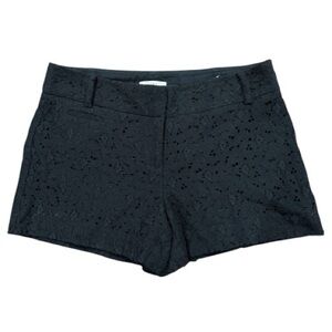 LOFT Classic Black Lace 4” Shorts